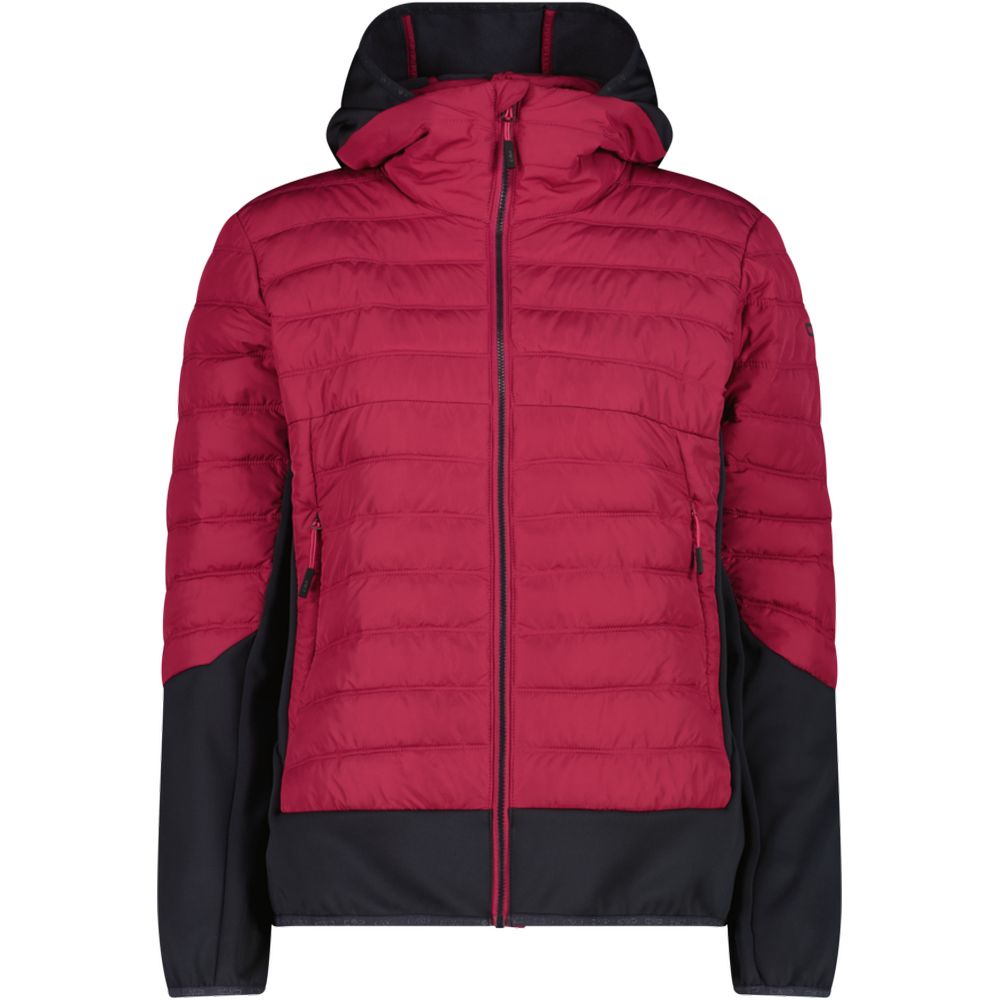 Woman Jacket Hybrid Fix Hood 35Z2566