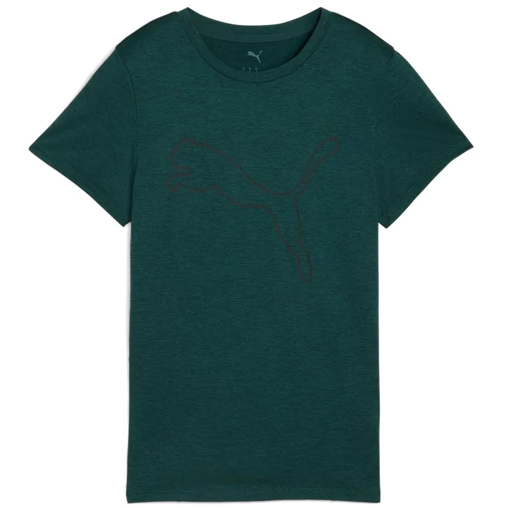 W TAD ESSENTIAL Heather Logo Tee