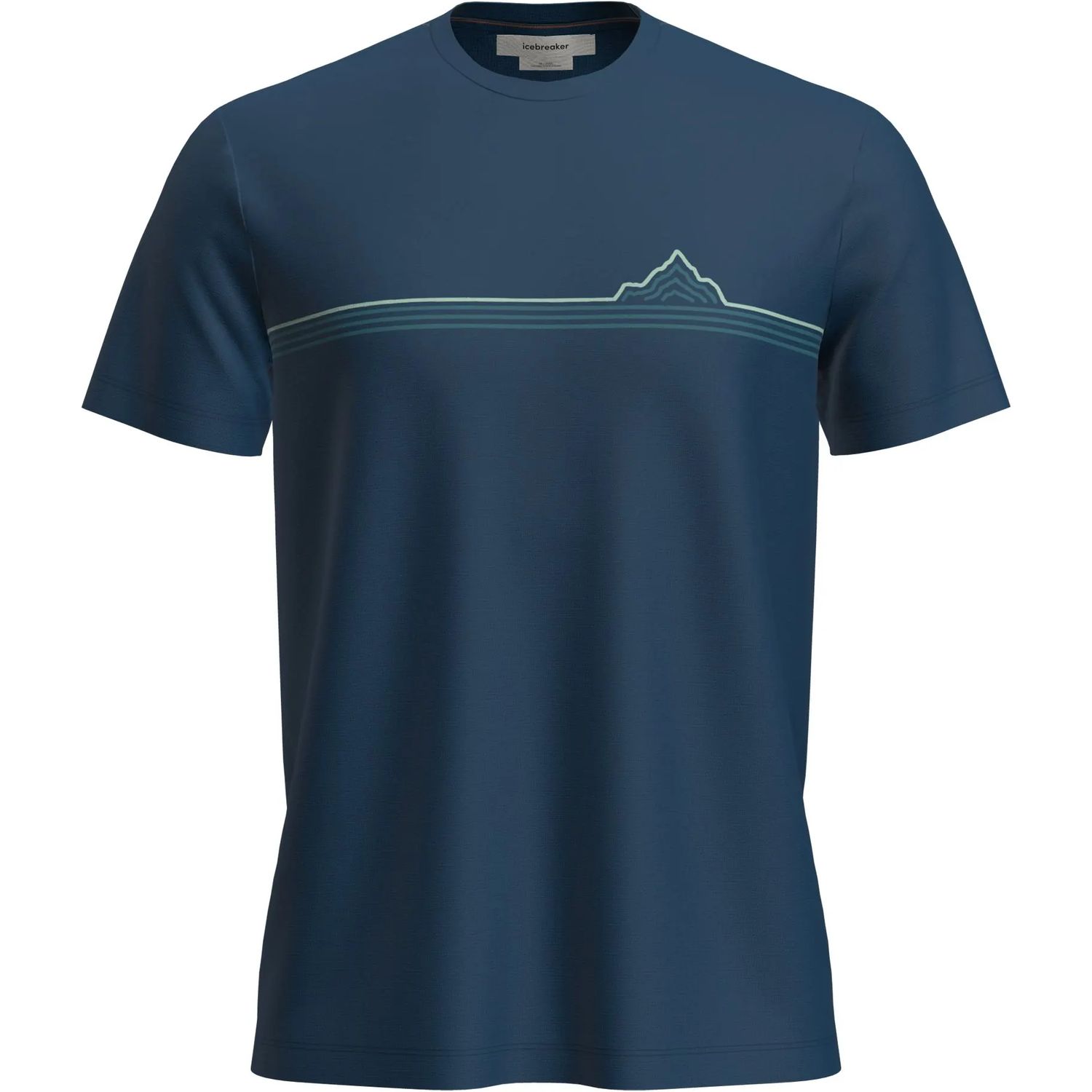 M Mer 150 Tech Lite SS Tee Range Stripes