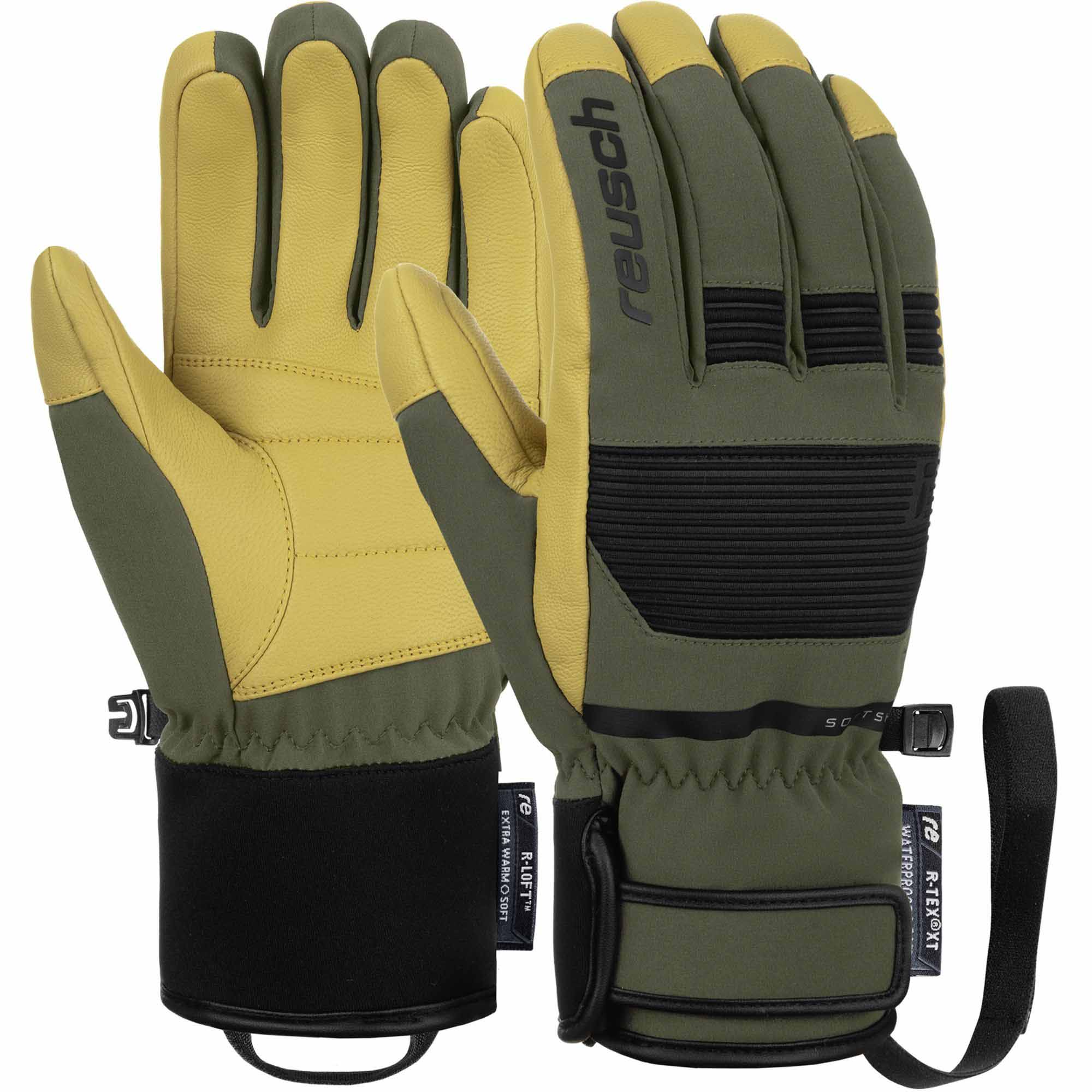 Reusch Andy R-TEX XT Skihandschuhe burnt olive/camel jetzt bei Berger kaufen