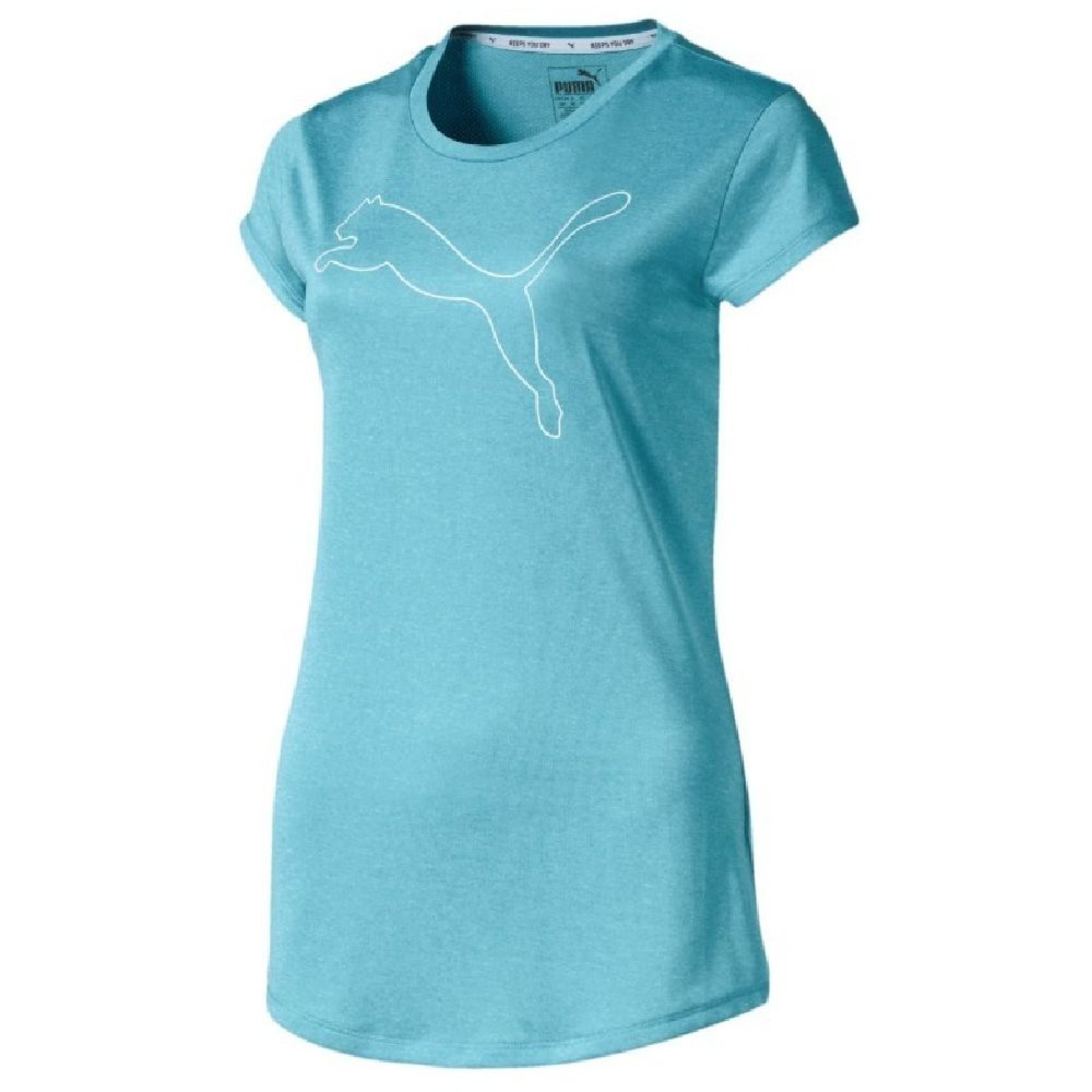 Active Logo Heather Tee W Active Logo Heather Tee W