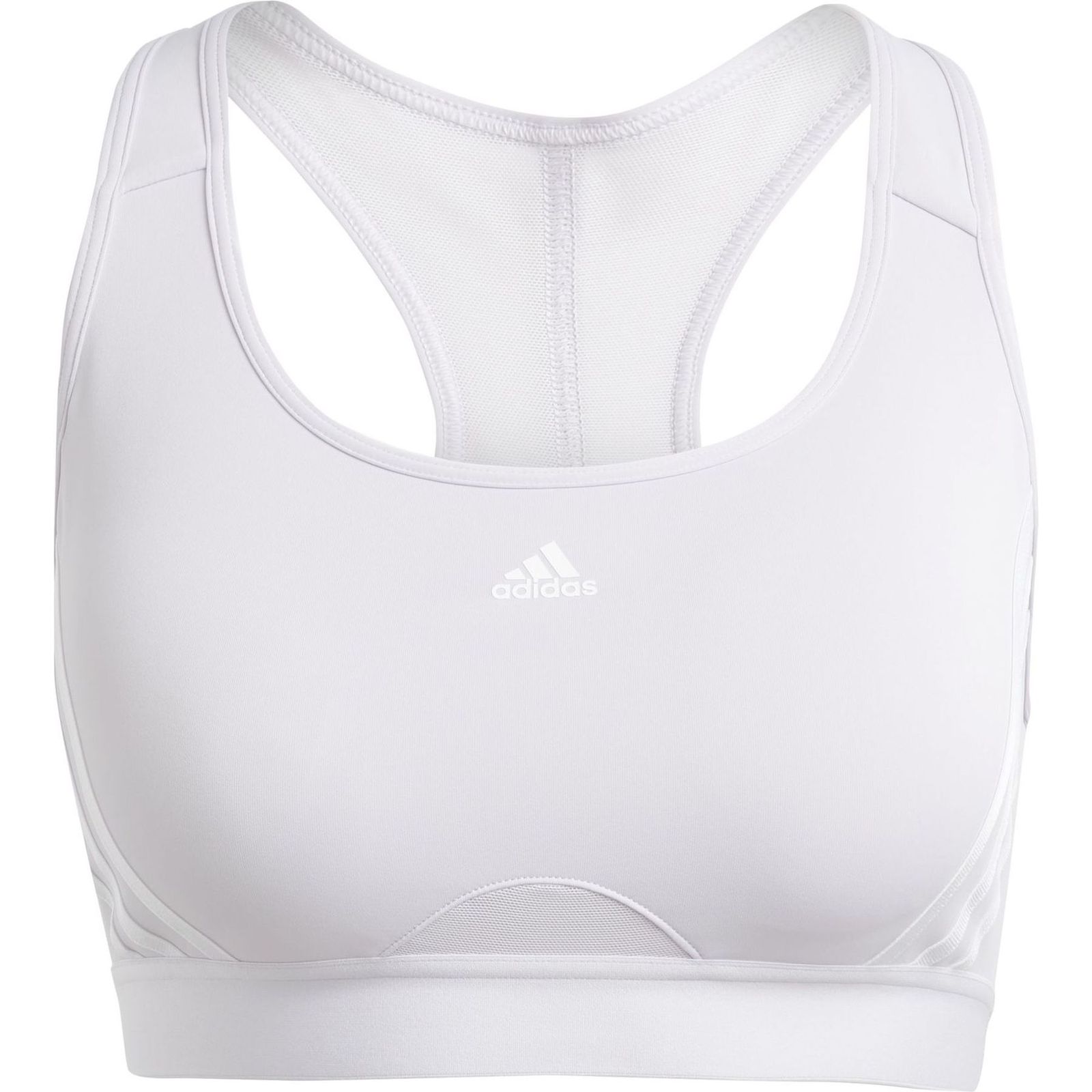 adidas Powerreact Training Medium-Support 3-Streifen Sport-BH adidas Powerreact Training Medium-Support 3-Streifen Sport-BH