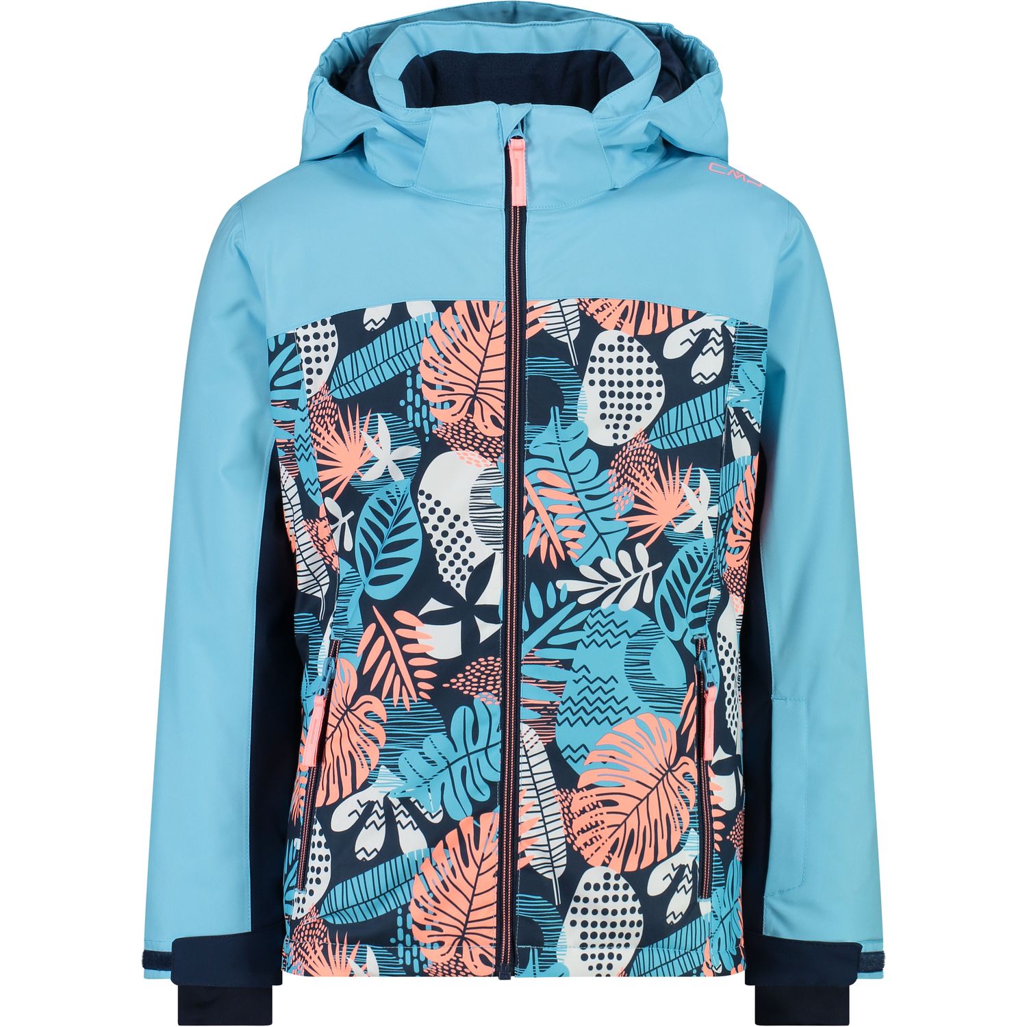 Girl Jacket Snaps Hood 39W2085 Girl Jacket Snaps Hood 39W2085