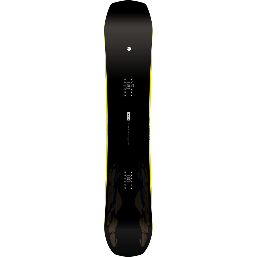 THE BLACK SNOWBOARD OF DEATH