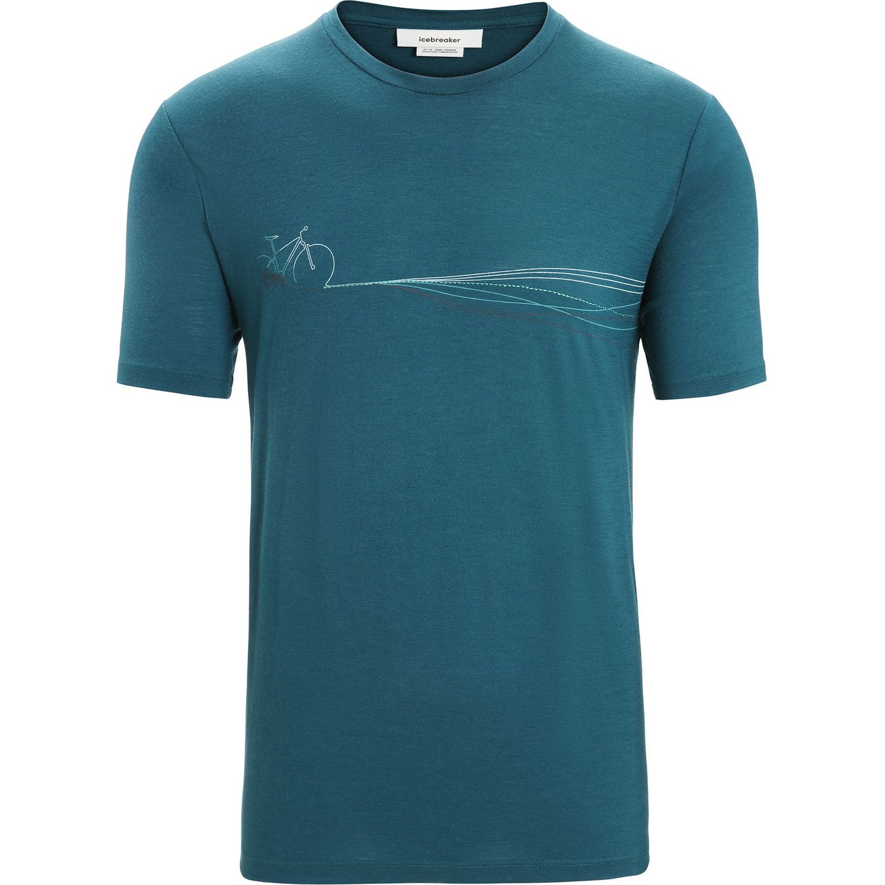 M Tech Lite II SS Tee Cadence Paths M Tech Lite II SS Tee Cadence Paths