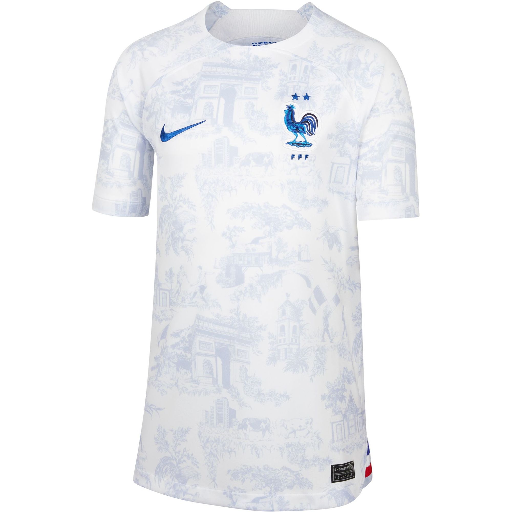 Frankreich FFF 2022/23 Stadium Away Big Kids