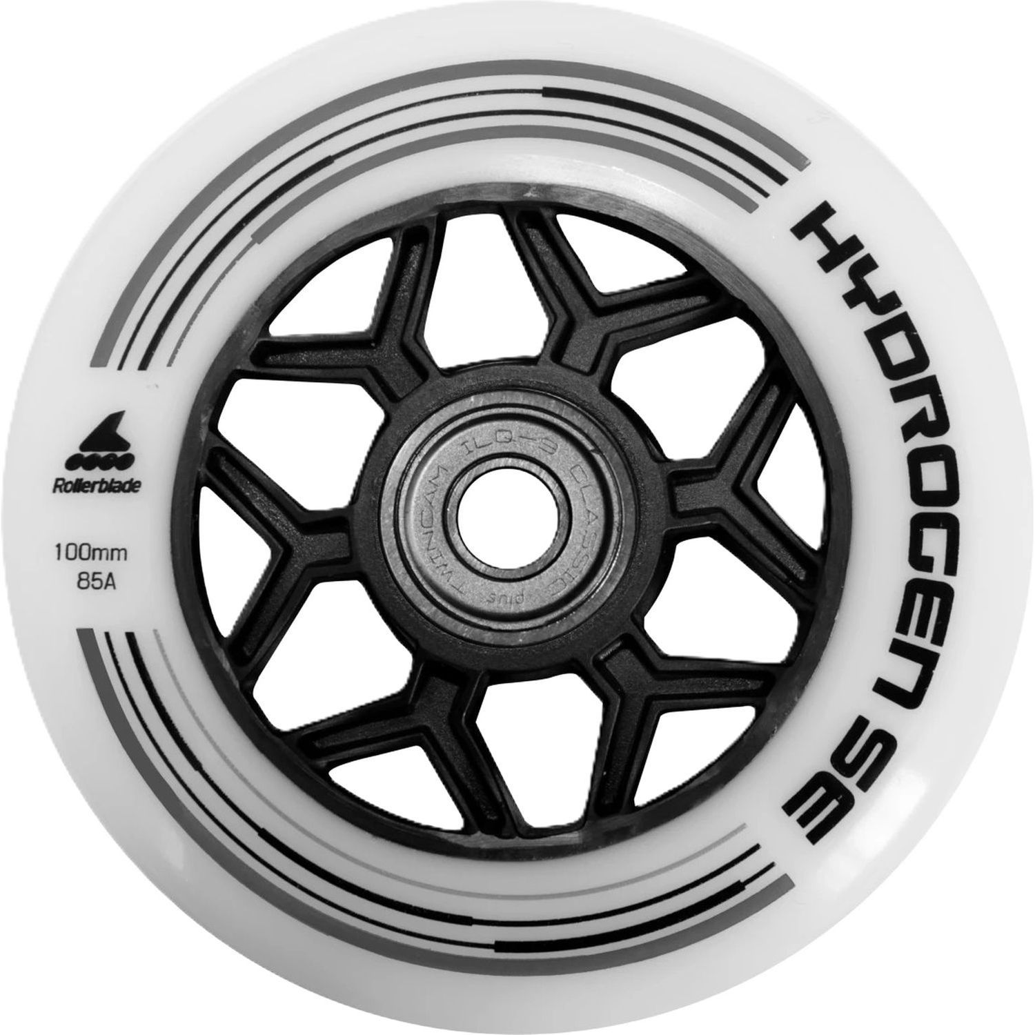 100MM/ILQ9 WHEEL/BEARING HYDRO SE white