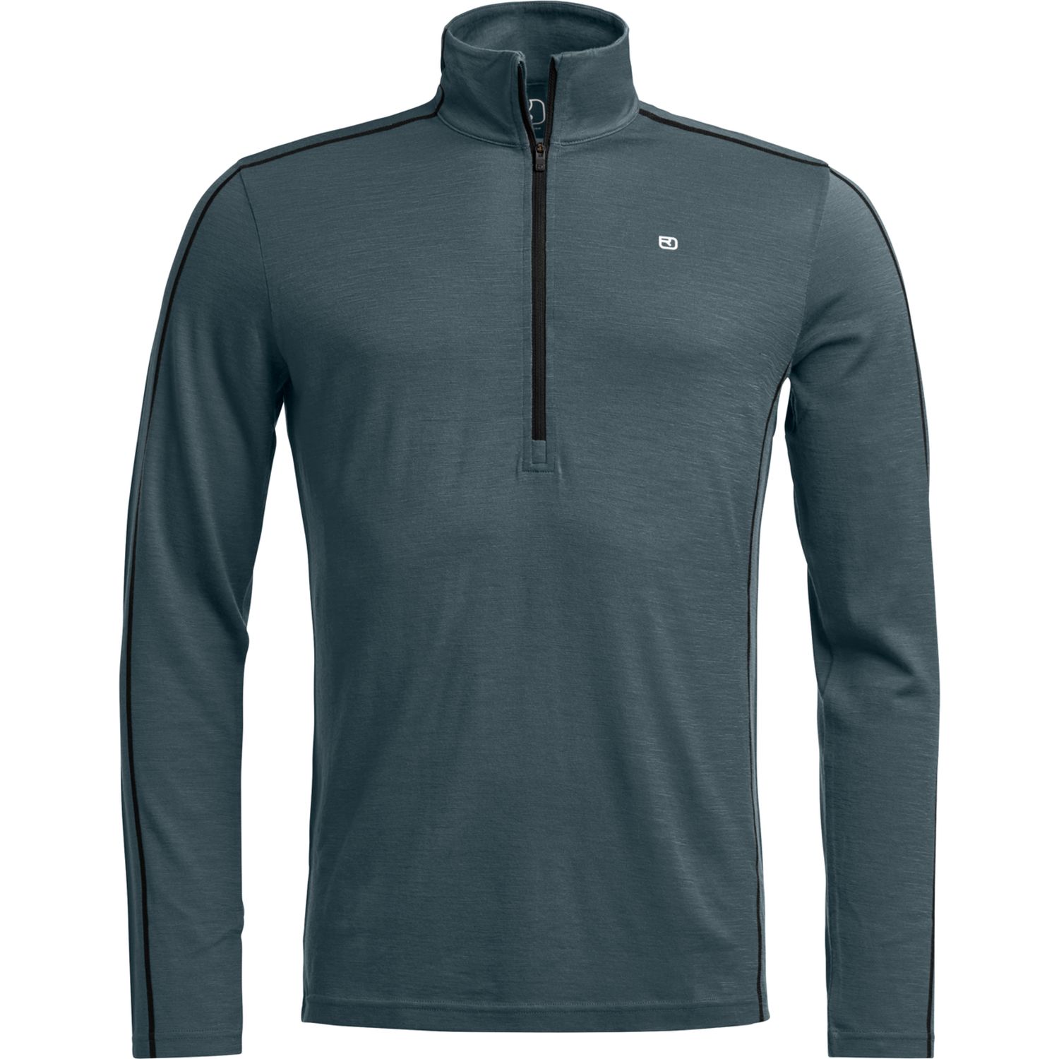 185 ROCK\'n\'WOOL ZIP NECK M