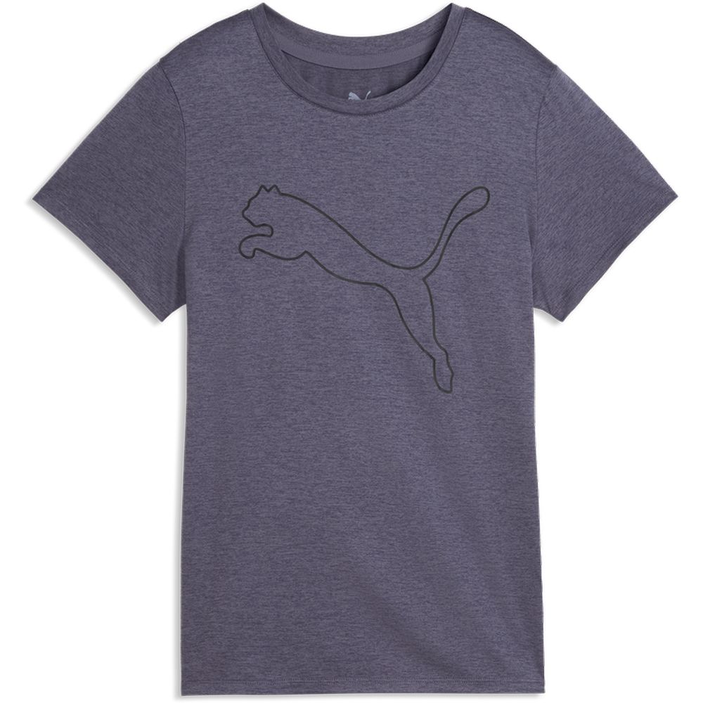 W TAD ESSENTIAL Heather Logo Tee