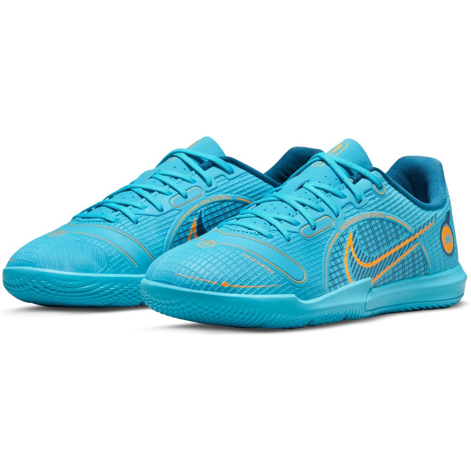 Nike JR VAPOR 14 ACADEMY IC Hallenschuhe CHLORINE BLUE/LASER