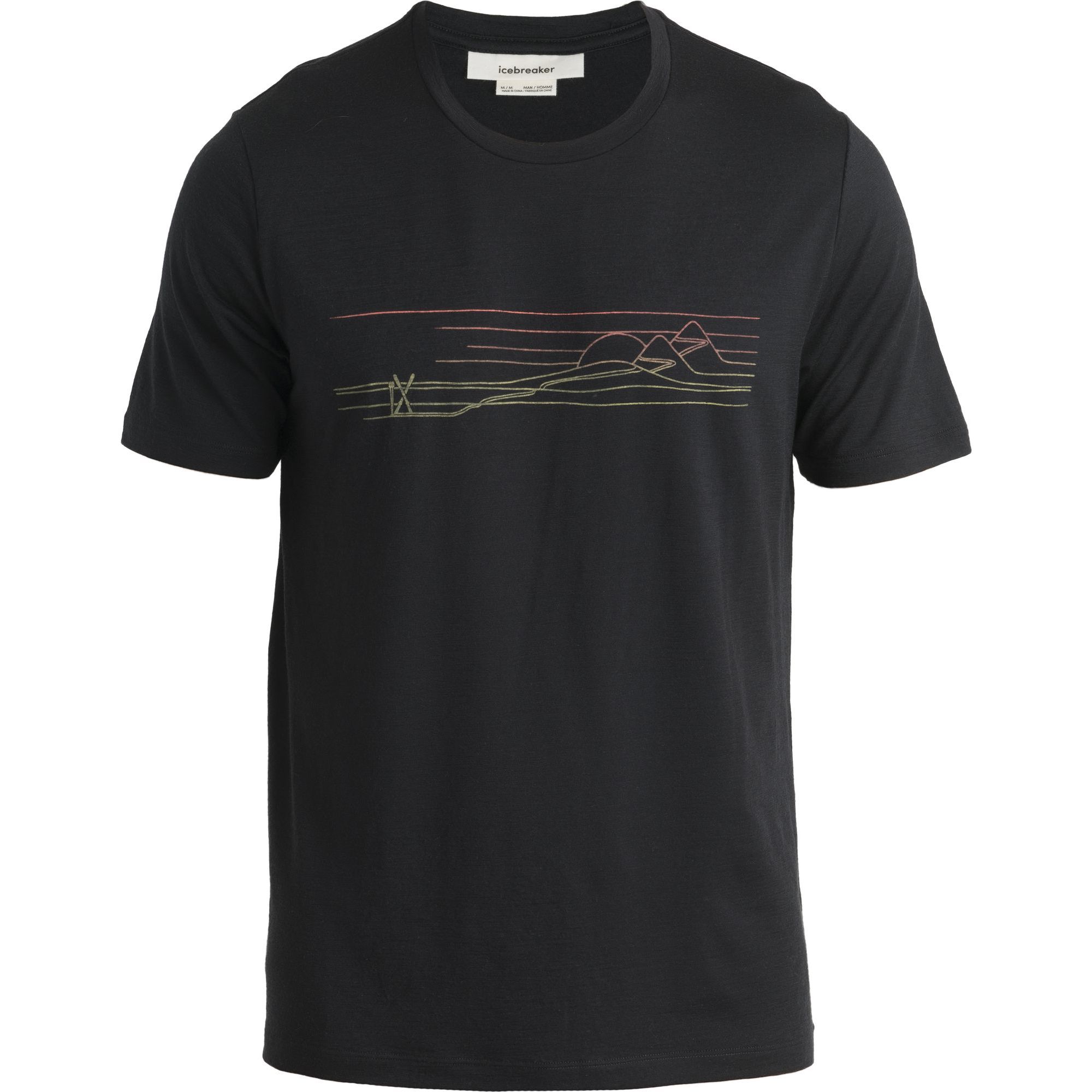 M Tech Lite II SS Tee Ski Stripes M Tech Lite II SS Tee Ski Stripes
