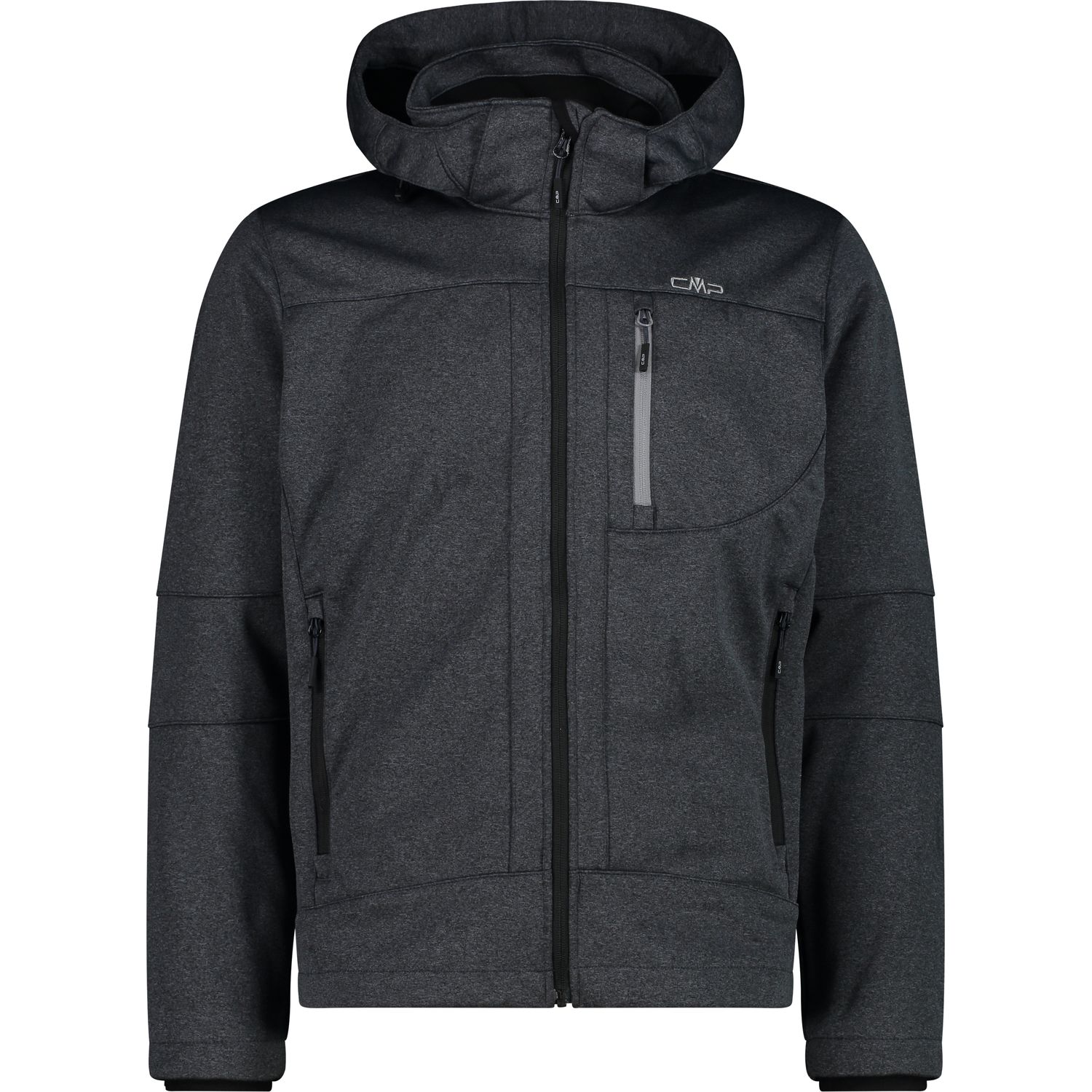Man Jacket Zip Softshell 3A01787N-M