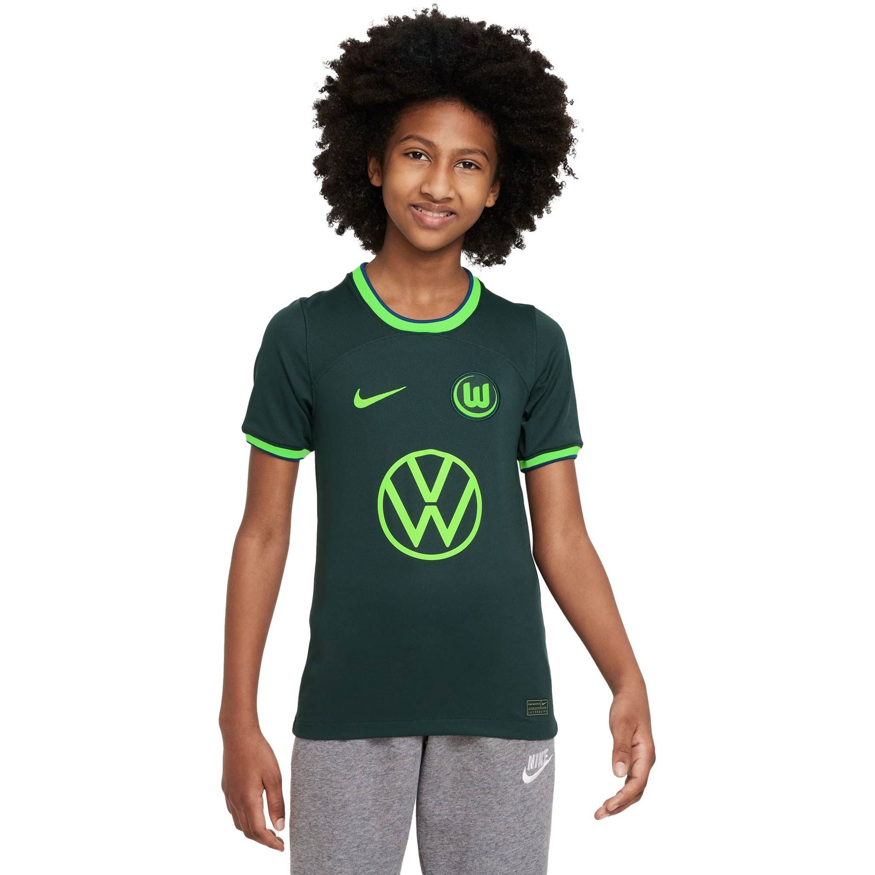 Trikot VfL Wolfsburg 2022/23 Stadium Away Kids