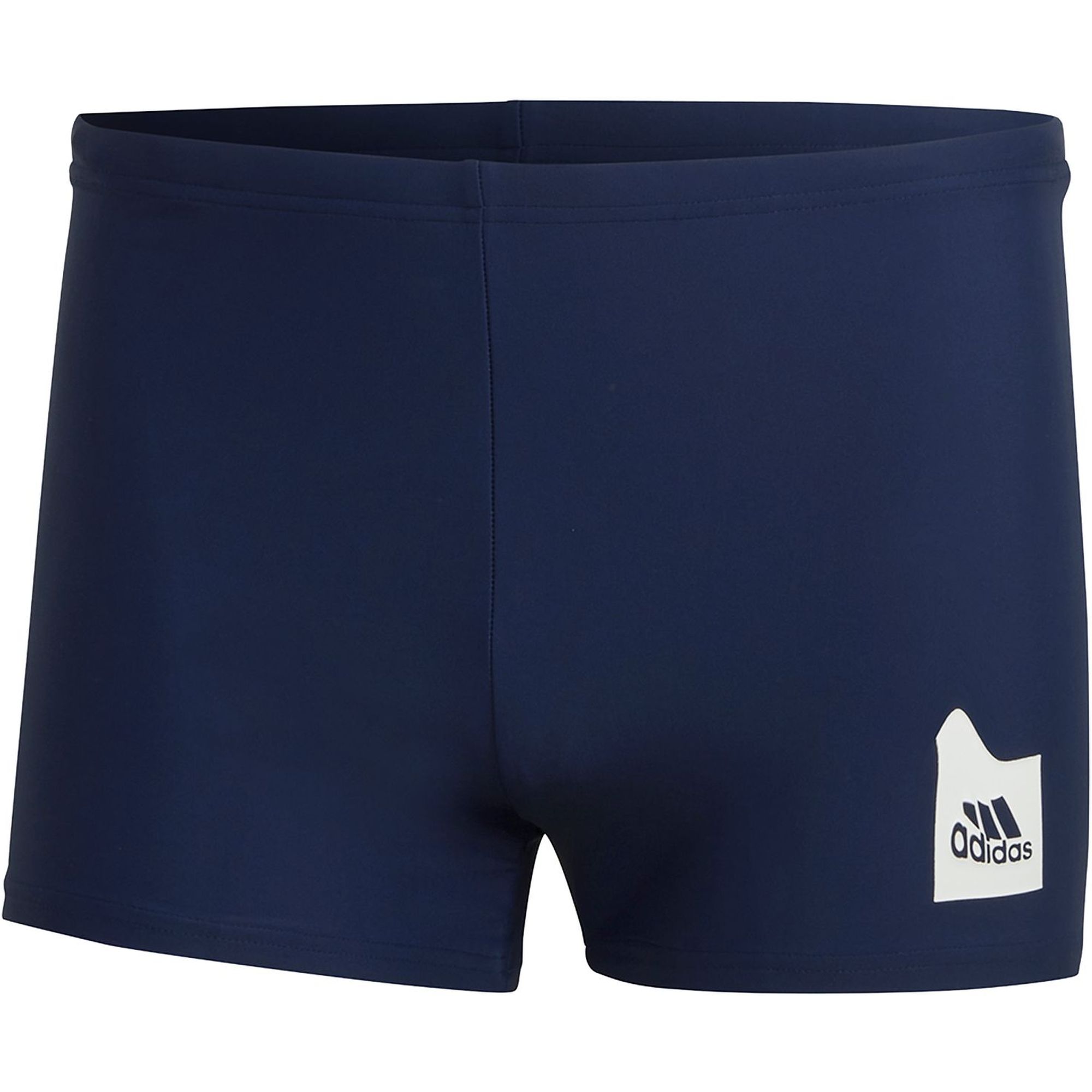 Solid Boxer-Badehose