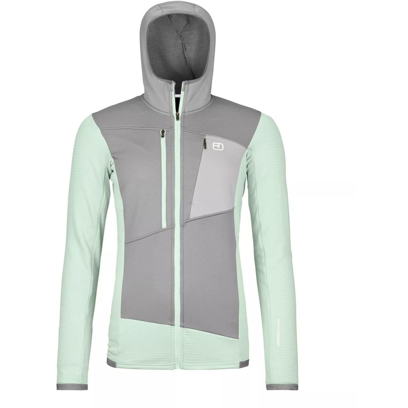 Fleece Grid Hoody W