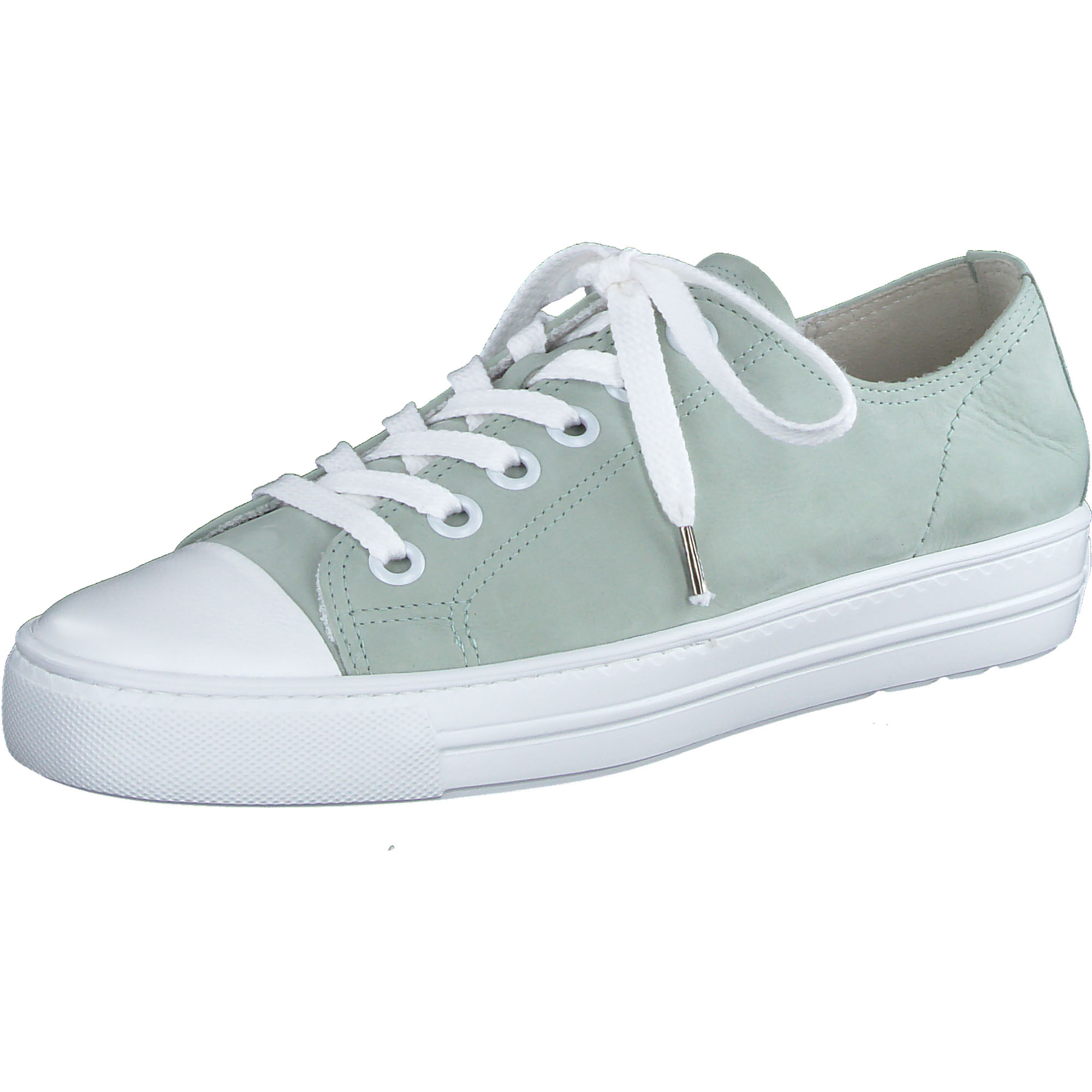 Paul Green women's M.calf/R.nubukSneakers, Grey, 40.5 EU