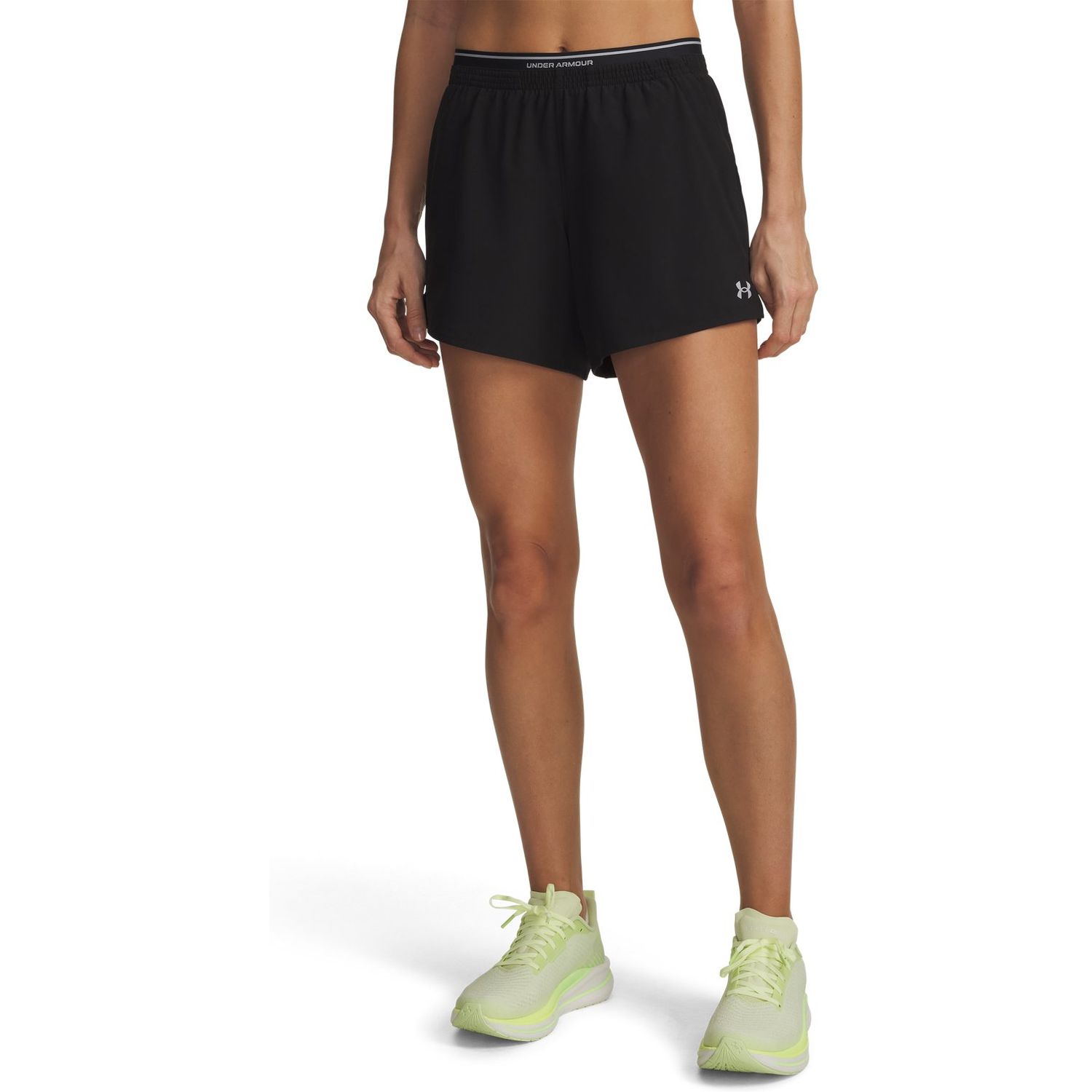 UA VANISH WOVEN 5IN SHORTS