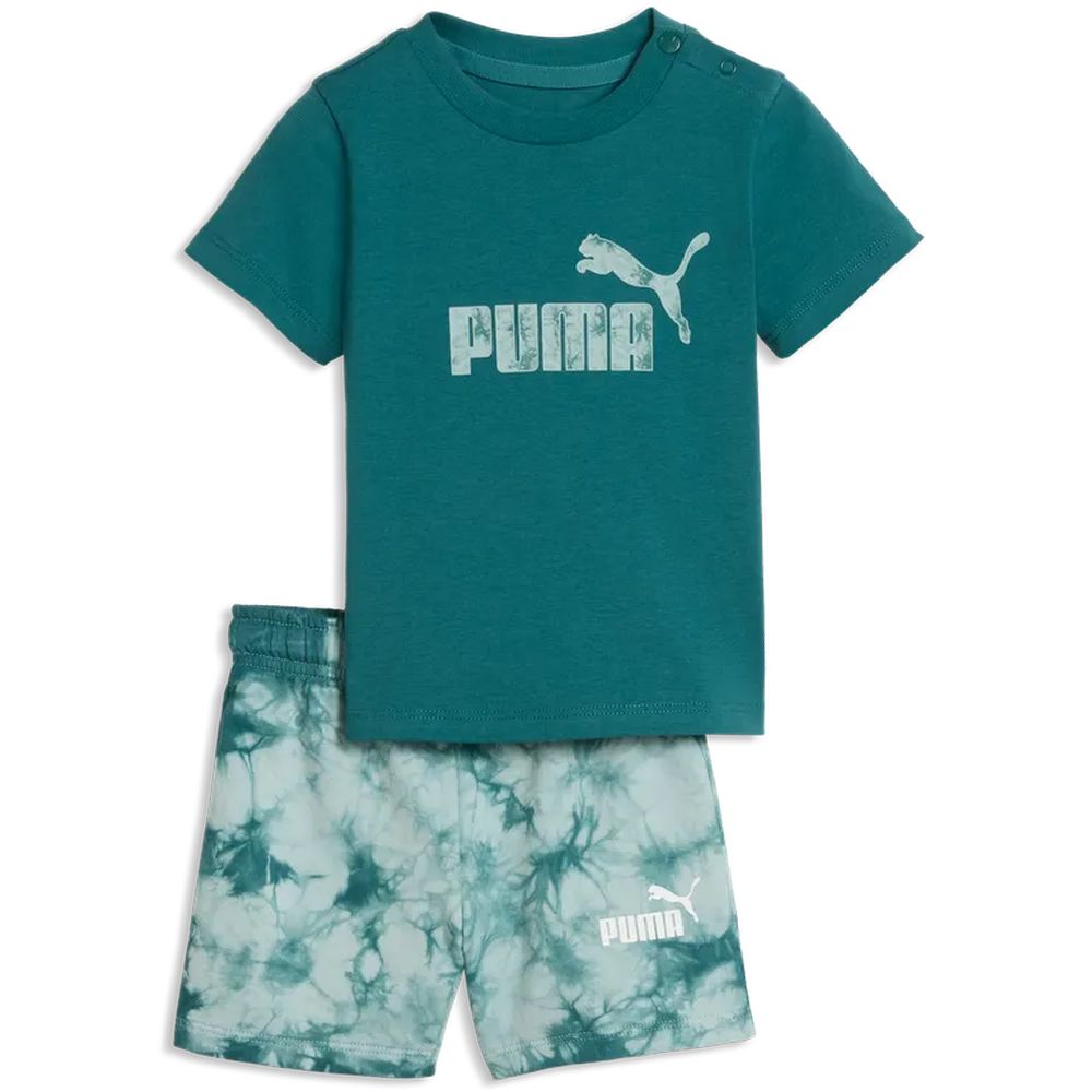 MINICATS ESS TIE-DYE Tee and Shorts Set INF