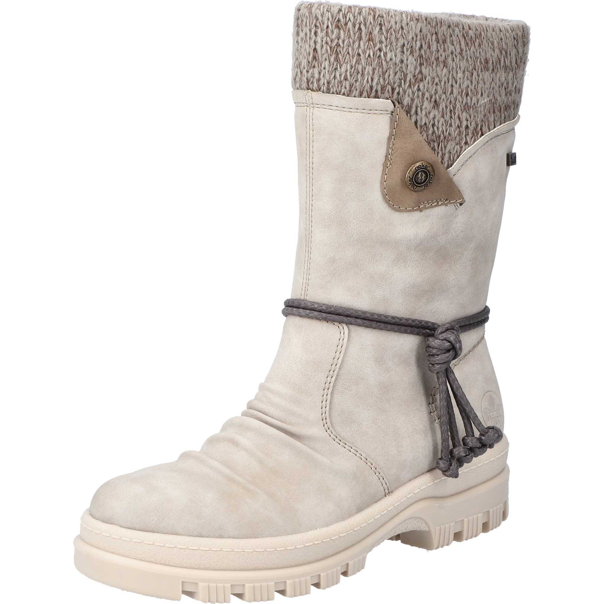 Rieker X8283 Winterstiefel champignon fango stein jetzt bei Berger kaufen