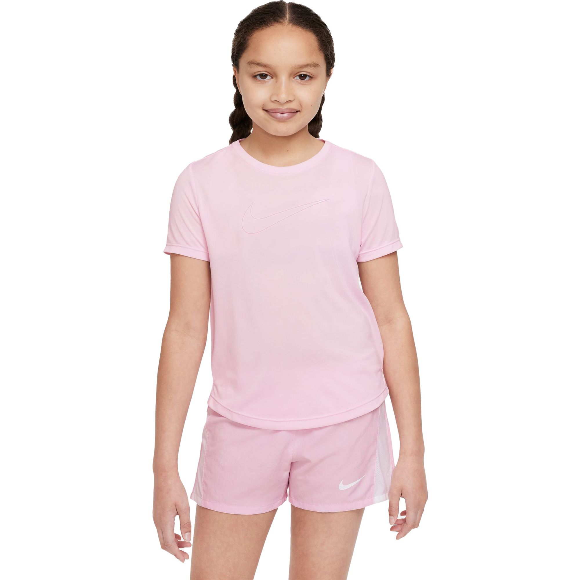 JR Dri-FIT One Big Kids (Girls) Short-Sleeve Top