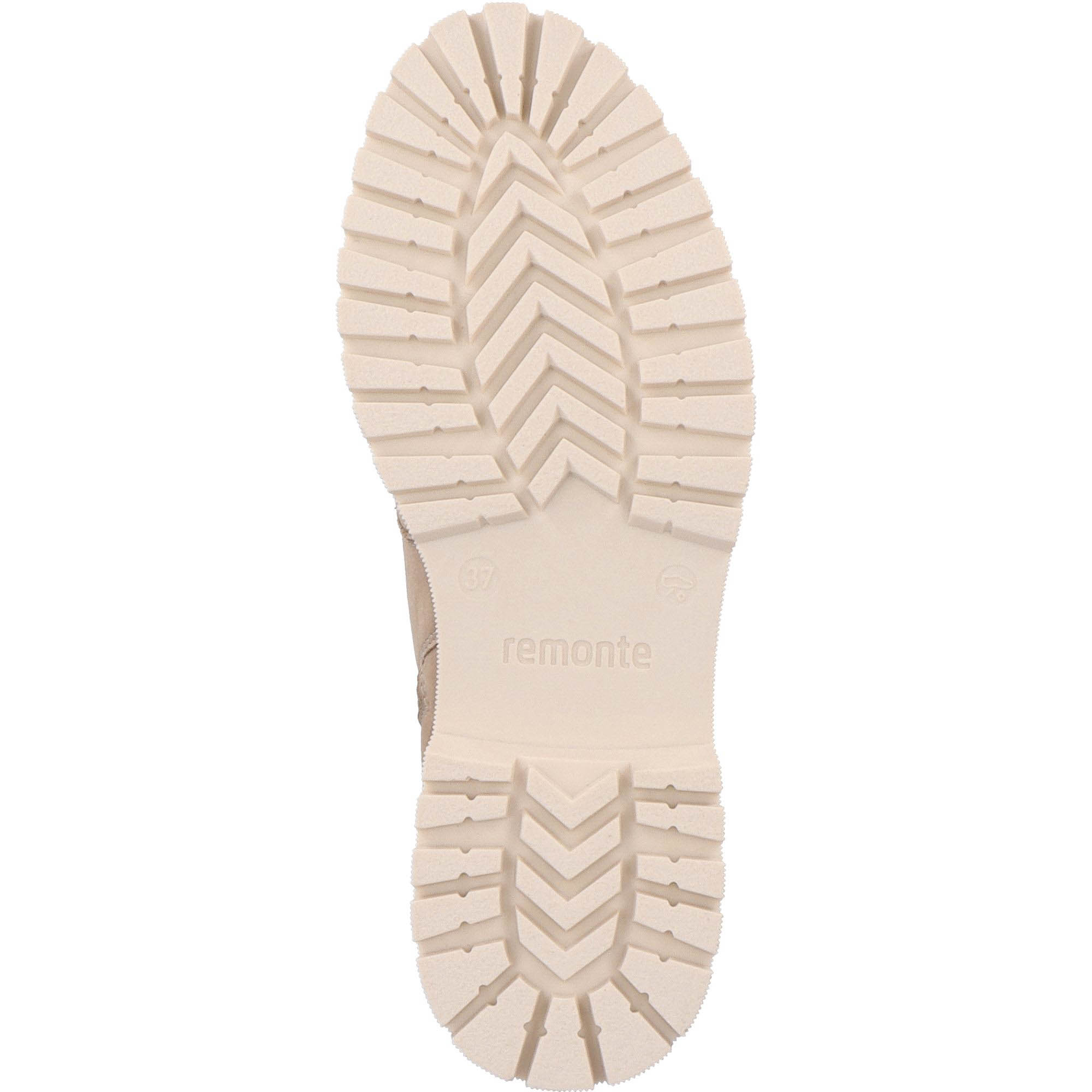 Remonte D1B74 Schnürstiefeletten crema/porzellan/beige jetzt bei