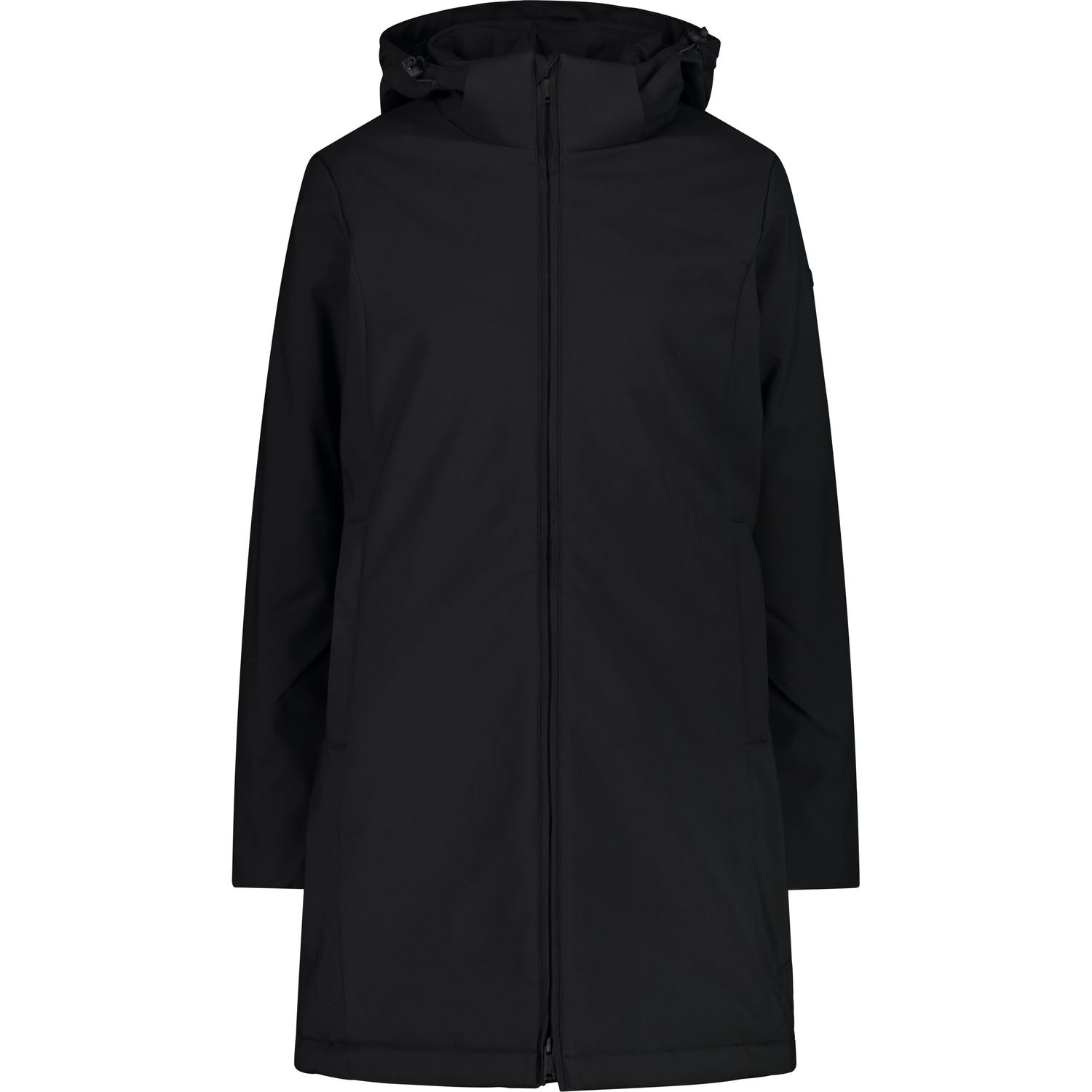 Woman Coat Zip Hood 33K3556