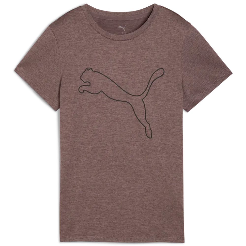 W TAD ESSENTIAL Heather Logo Tee