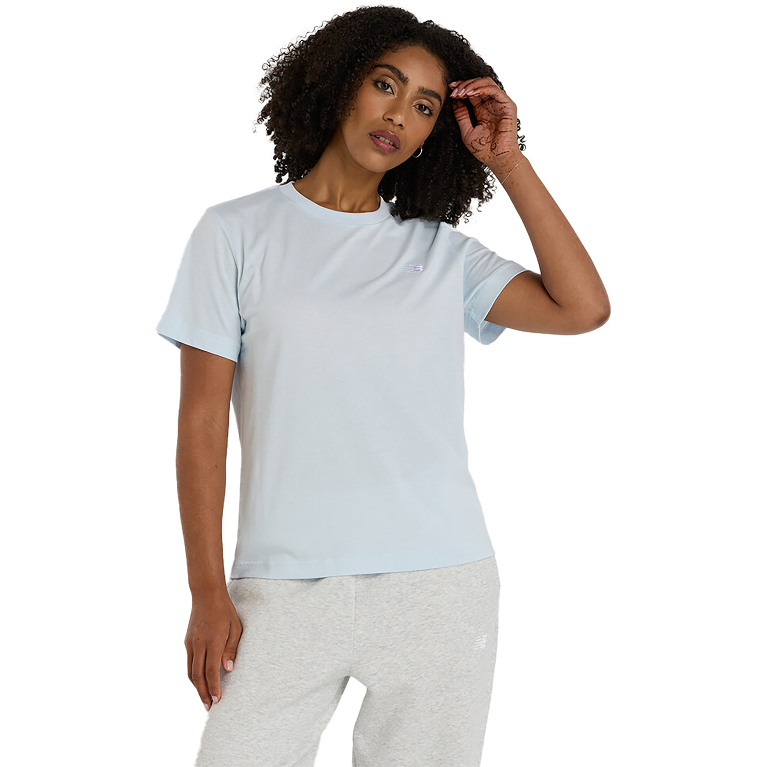 W NB Jersey Small Logo T-Shirt W NB Jersey Small Logo T-Shirt