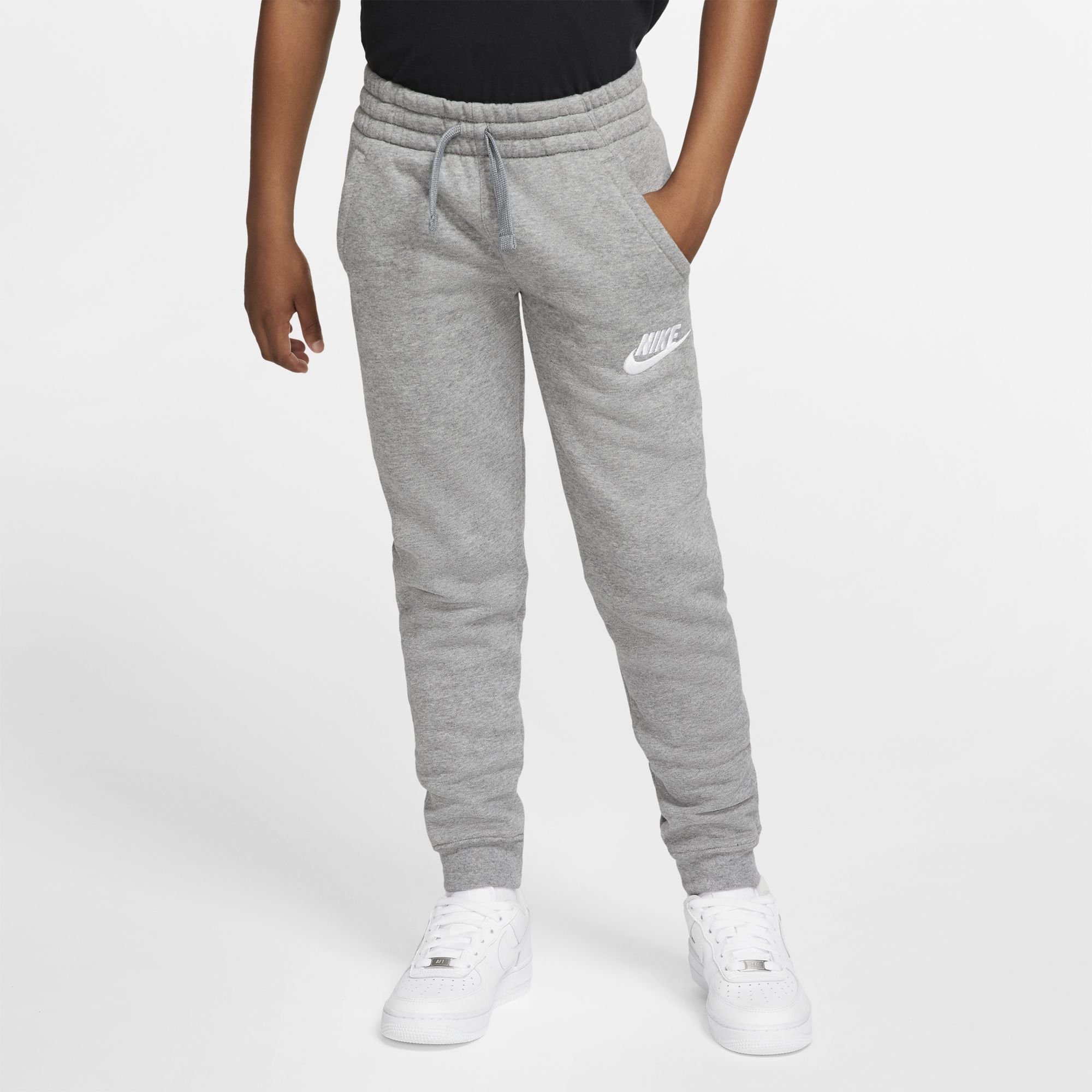 Nike Nike Sportswear Club Fleece Hose Junior Trainingshosen carbon htr/cool  grey jetzt bei Berger kaufen