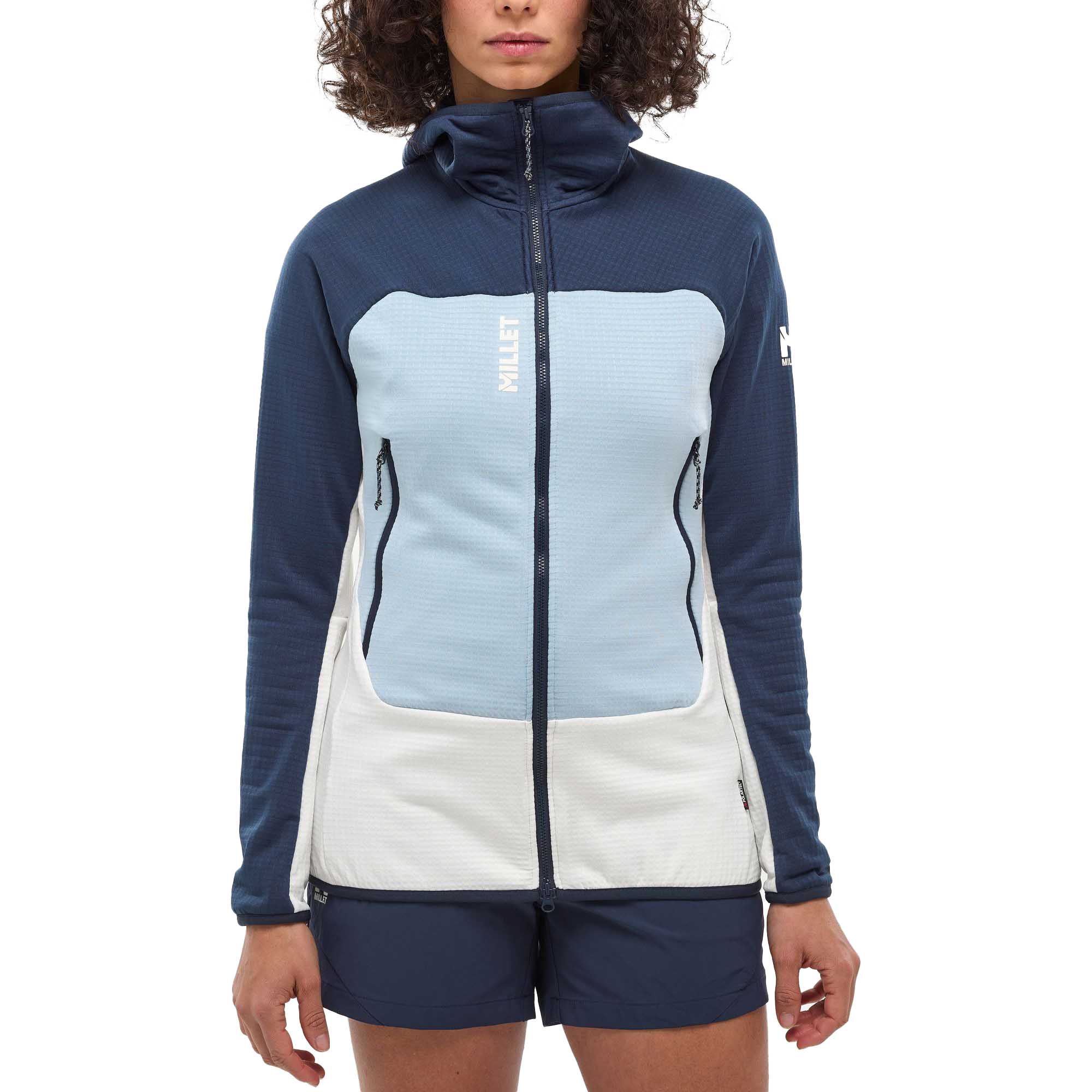 Fusion Grid Hoodie W
