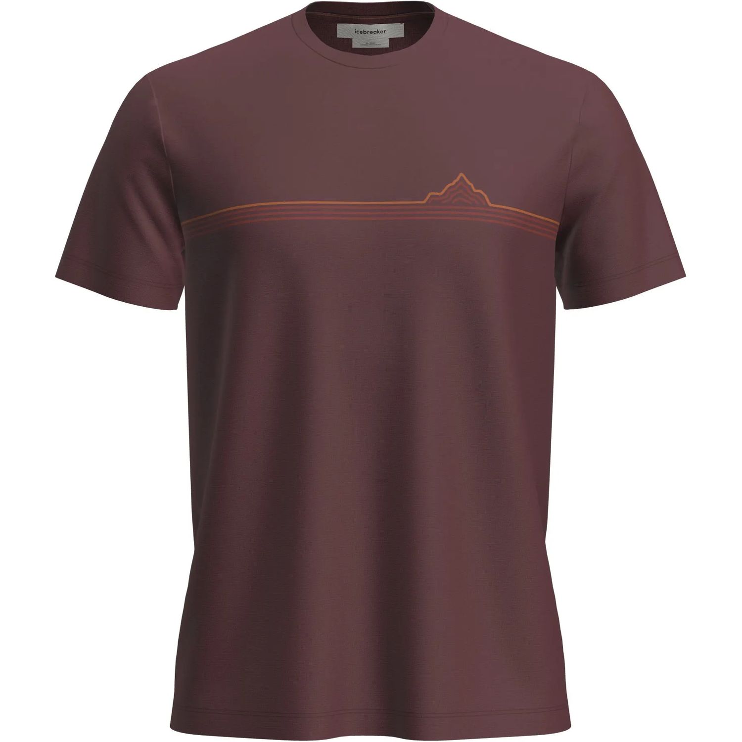 M Mer 150 Tech Lite SS Tee Range Stripes