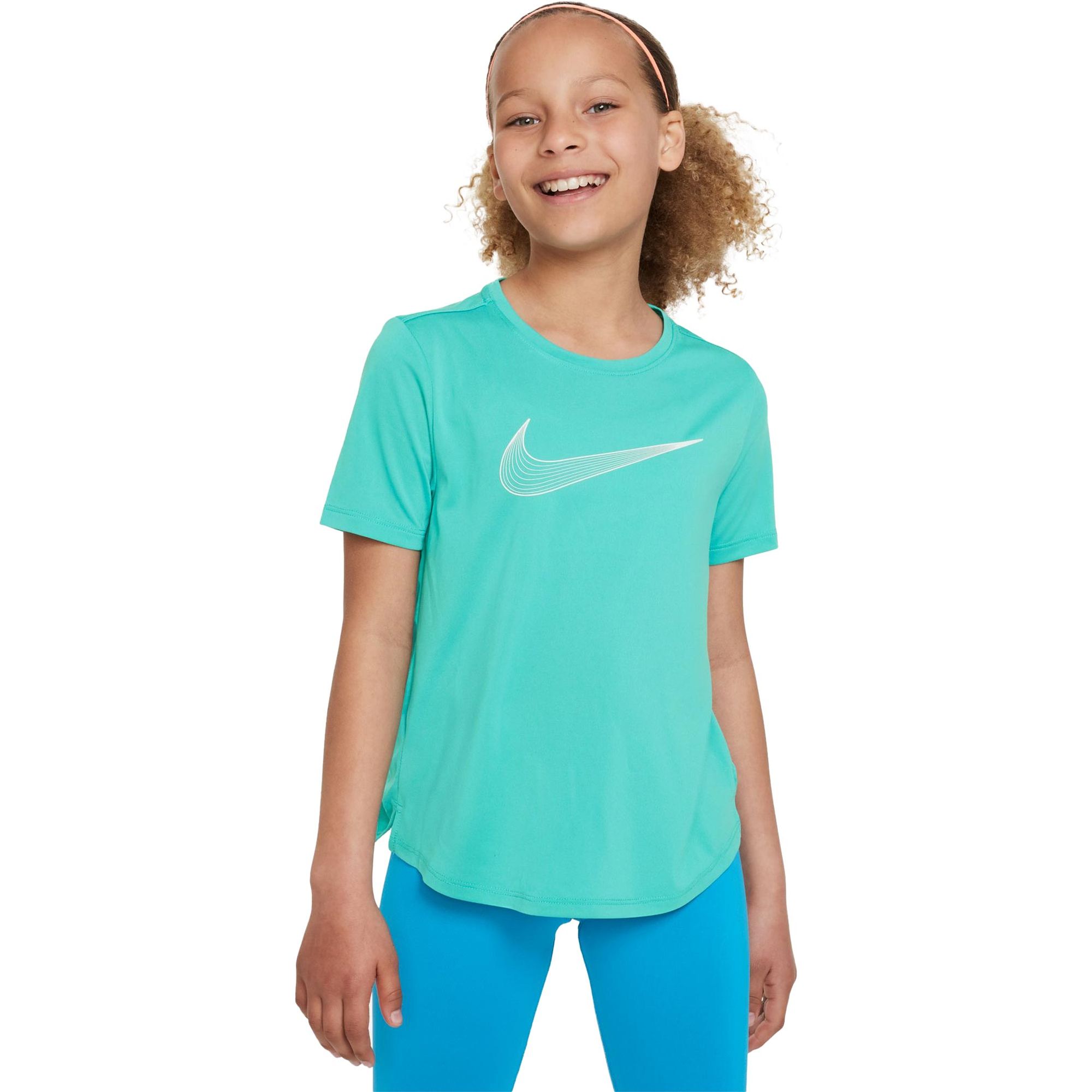 JR Dri-FIT One Big Kids (Girls) Short-Sleeve Top JR Dri-FIT One Big Kids (Girls) Short-Sleeve Top