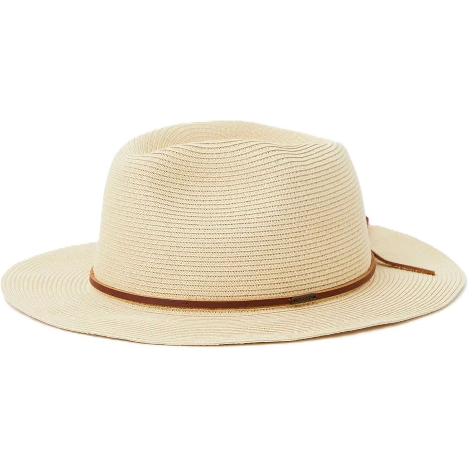 Wesley Straw Packable Fedora