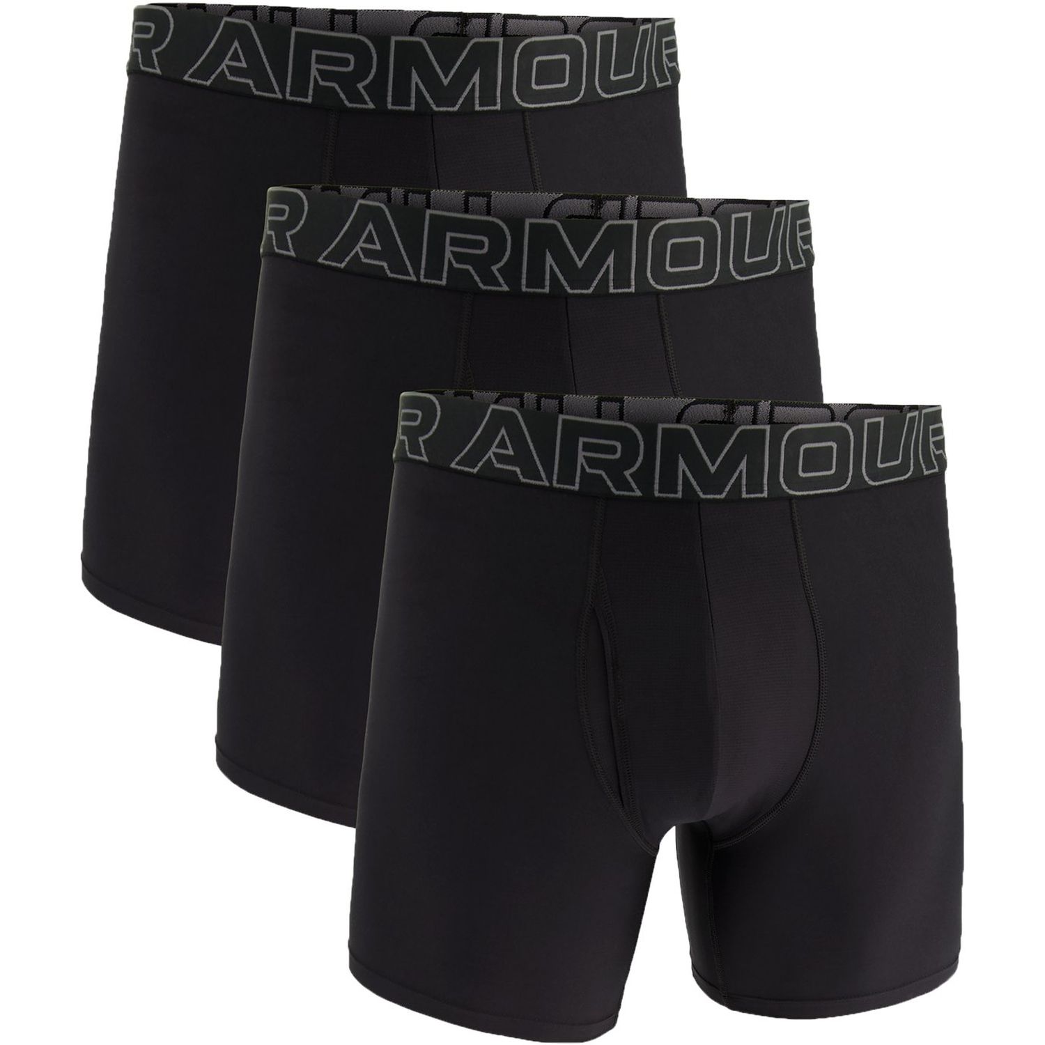 UA PERFORMANCE TECH - SOLID 6 IN 3PK