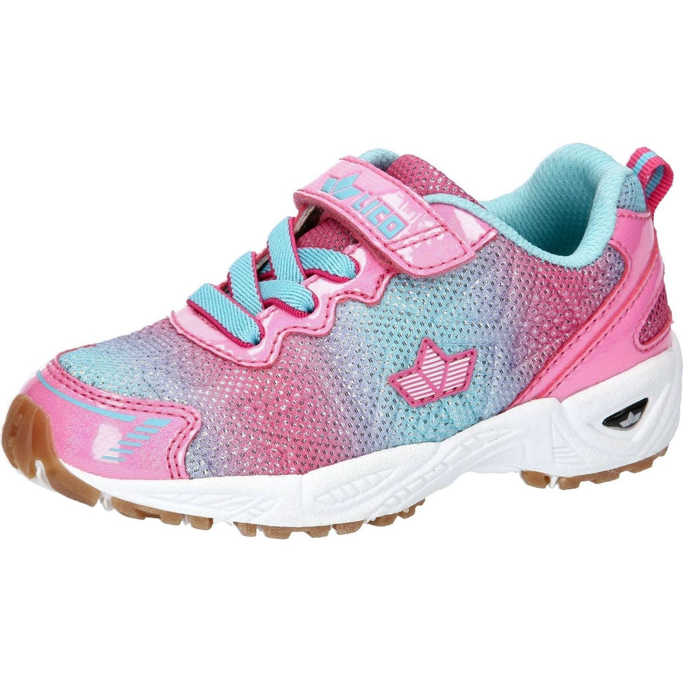 Lico 366080 Flori VS jetzt rosa/türkis bei kaufen sportliche Klettschuhe Berger