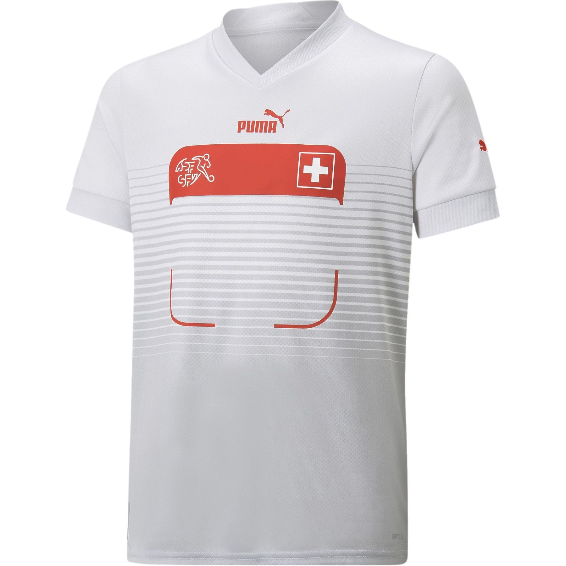 Schweiz 2022 SFV Away Kids Jersey Replica Jr