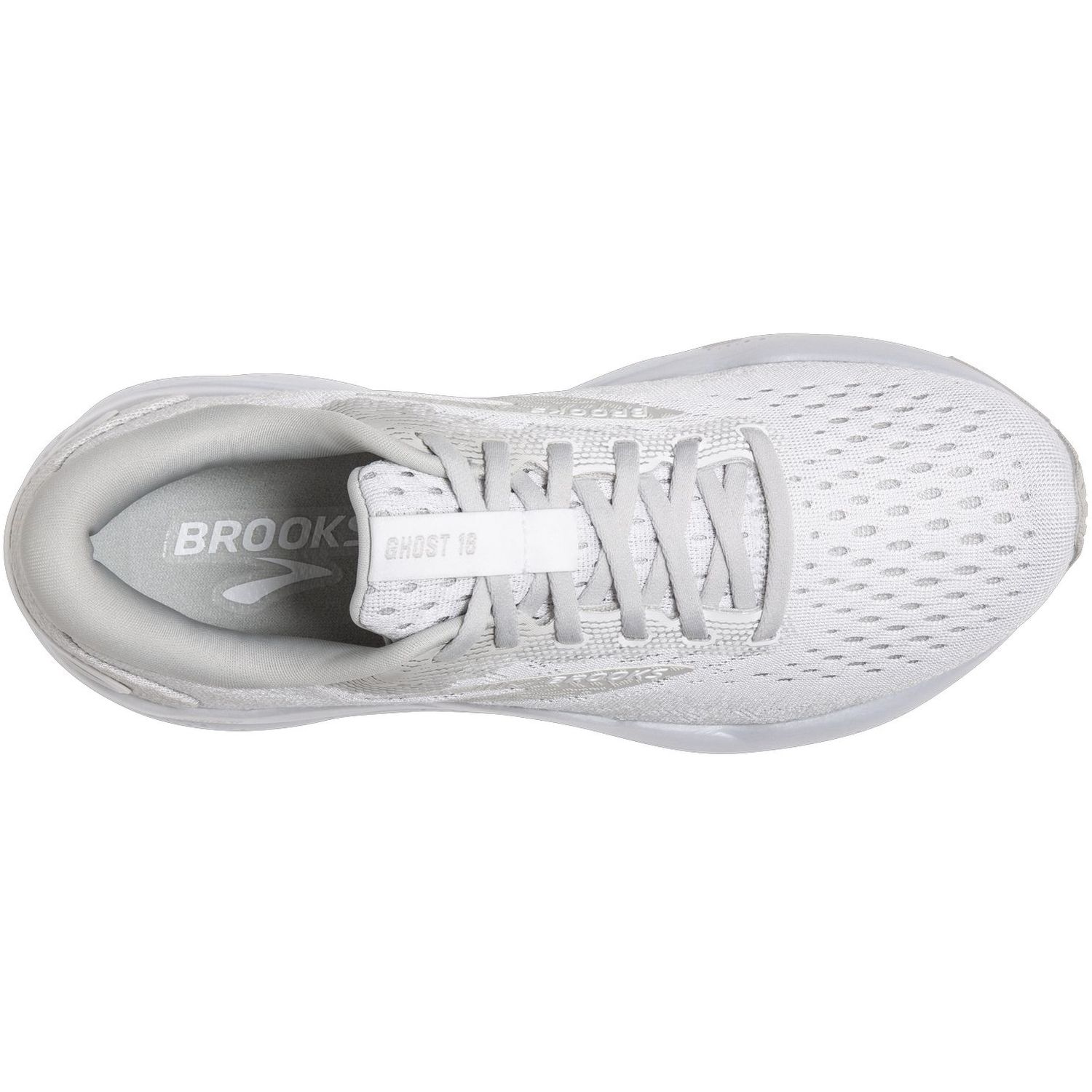 Brooks Ghost 16 W Laufschuhe white/white/grey jetzt bei Berger kaufen